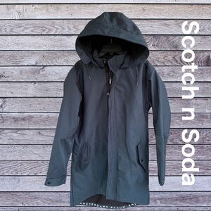Scotch & Soda women full zip parka jacket hoodie Chest 41” length 33”